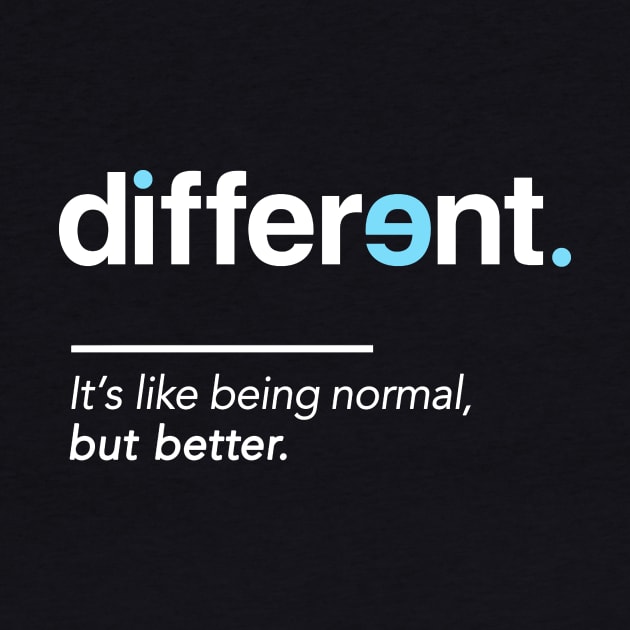 Be Different Shirt for Autism Awareness Month by Boots